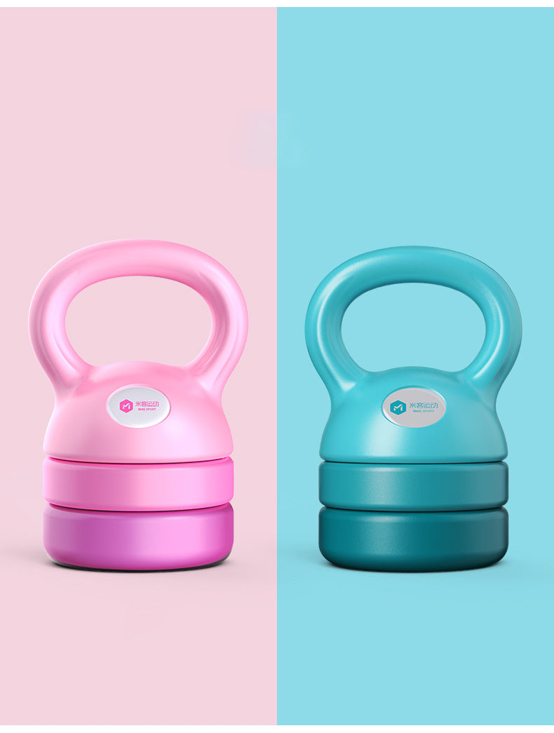 Fitness Kettlebell Professional Butt Lifting Artifact Athletic Women's Household Equipment Men's Adjustable Heavy Ball Lifting Kettle Dumbbell - Bellarte Enchanté Fitness Kettlebell Professional Butt Lifting Artifact Athletic Women's Household Equipment Men's Adjustable Heavy Ball Lifting Kettle Dumbbell